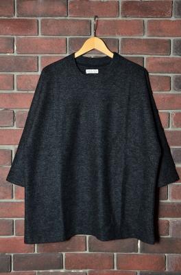 Knit　harf　sleeve　tee