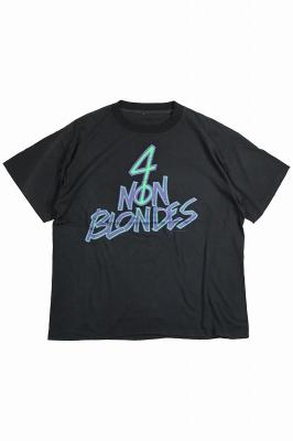 90s　4　NON　BLONDES　ロックTシャツ