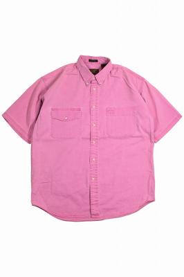 80～90s　Rufton　Twill　ボタンダウンシャツ