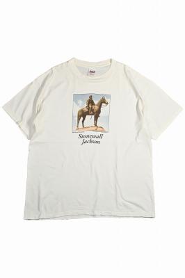 90s　Stonewall　Jackson　プリントTシャツ