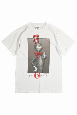 90s　DR.　SEUSS　キャラクタープリントTシャツ　The　Cat　in　the　Hat　