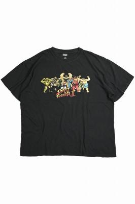 キャラクタープリントTシャツ　STREET　FIGHTERⅡ