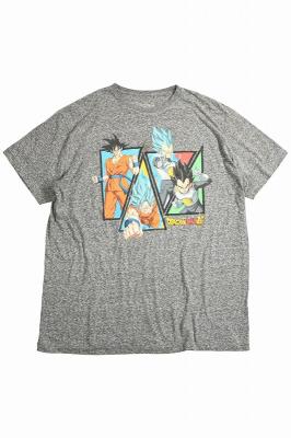 アニメプリントTシャツ　DRAGON　BALL超