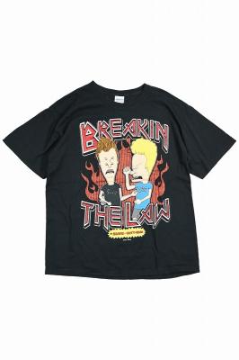 Beavis　and　Butt-Head　キャラクタープリントTシャツ