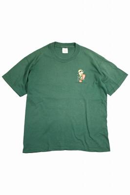 Looney　Tunes　キャラクター刺繍Tシャツ　トゥイーティー