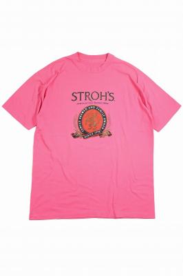 ～90s　企業プリントTシャツ　Stroh　Brewery　Company