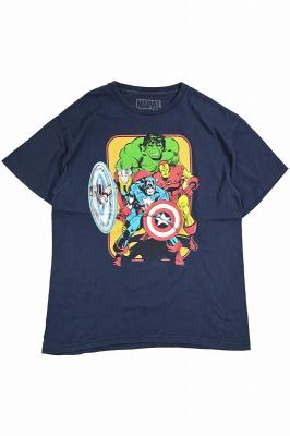 MARVEL　キャラクタープリントTシャツ