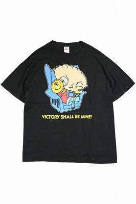 Family　Guy　キャラクタープリントTシャツ　Stewie　Griffin