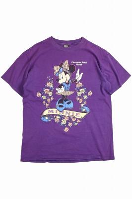 Disney　キャラクタープリントTシャツ　ミニーマウス