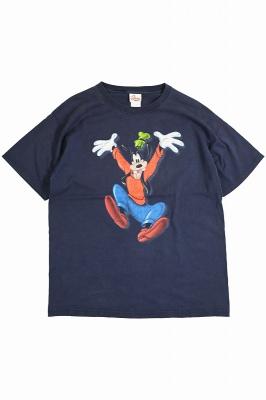 Disney　キャラクタープリントTシャツ　グーフィー