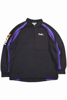 Fedex　ハーフジップスウェット