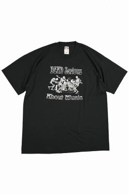 90s　プリントTシャツ　DEAD　Serious　About　Music