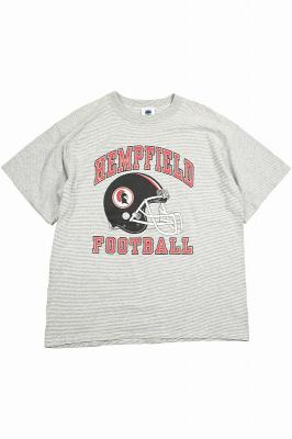 90s　HEMPFIELD　FOOTBALL　プリントTシャツ