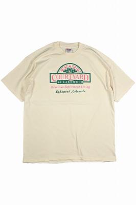 90s　Hanes　プリントTシャツ