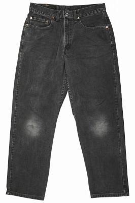 550　ブラックデニムパンツ