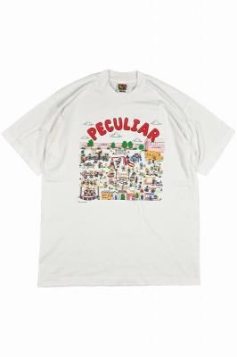 90s　FRUIT　OF　THE　LOOM　プリントTシャツ