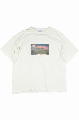 00s　GILDAN　アートプリントTシャツ