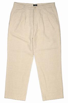 DOCKERS　チノスラックス　リネンコットン？