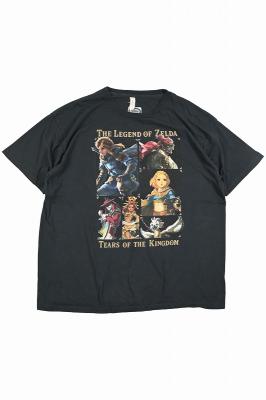 THE　LEGEND　OF　ZELDA　キャラクタープリントTシャツ
