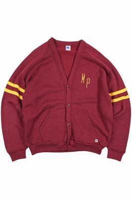 Russell　Athletic　スウェットカーディガン