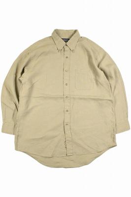 LANDS'END　リネンシャツ